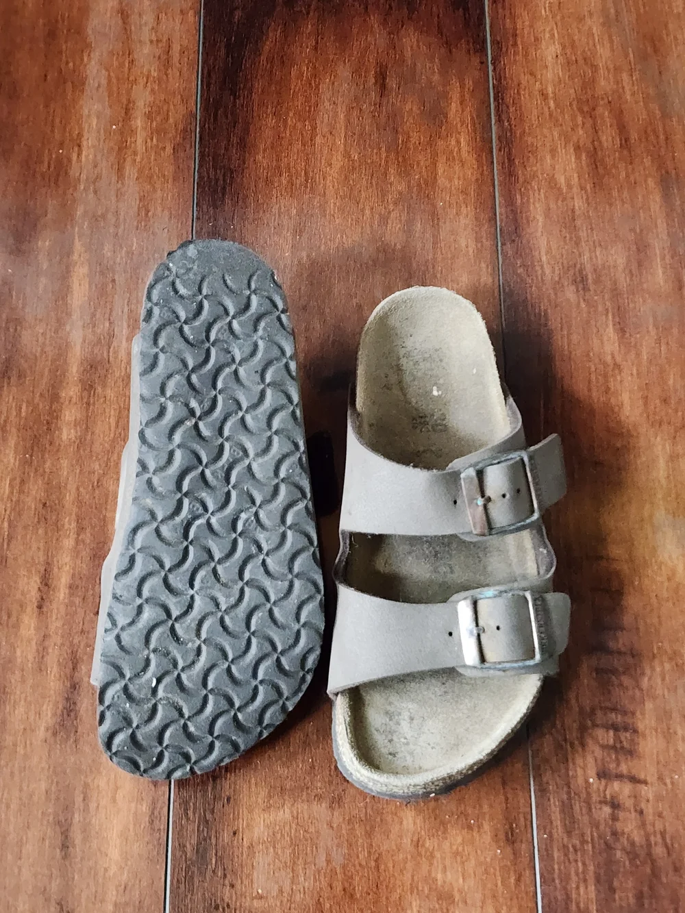 Birkenstock Arizona Kids Mocha Brown Birko-Flor Sandals Size 30 US Kids 12 Regul